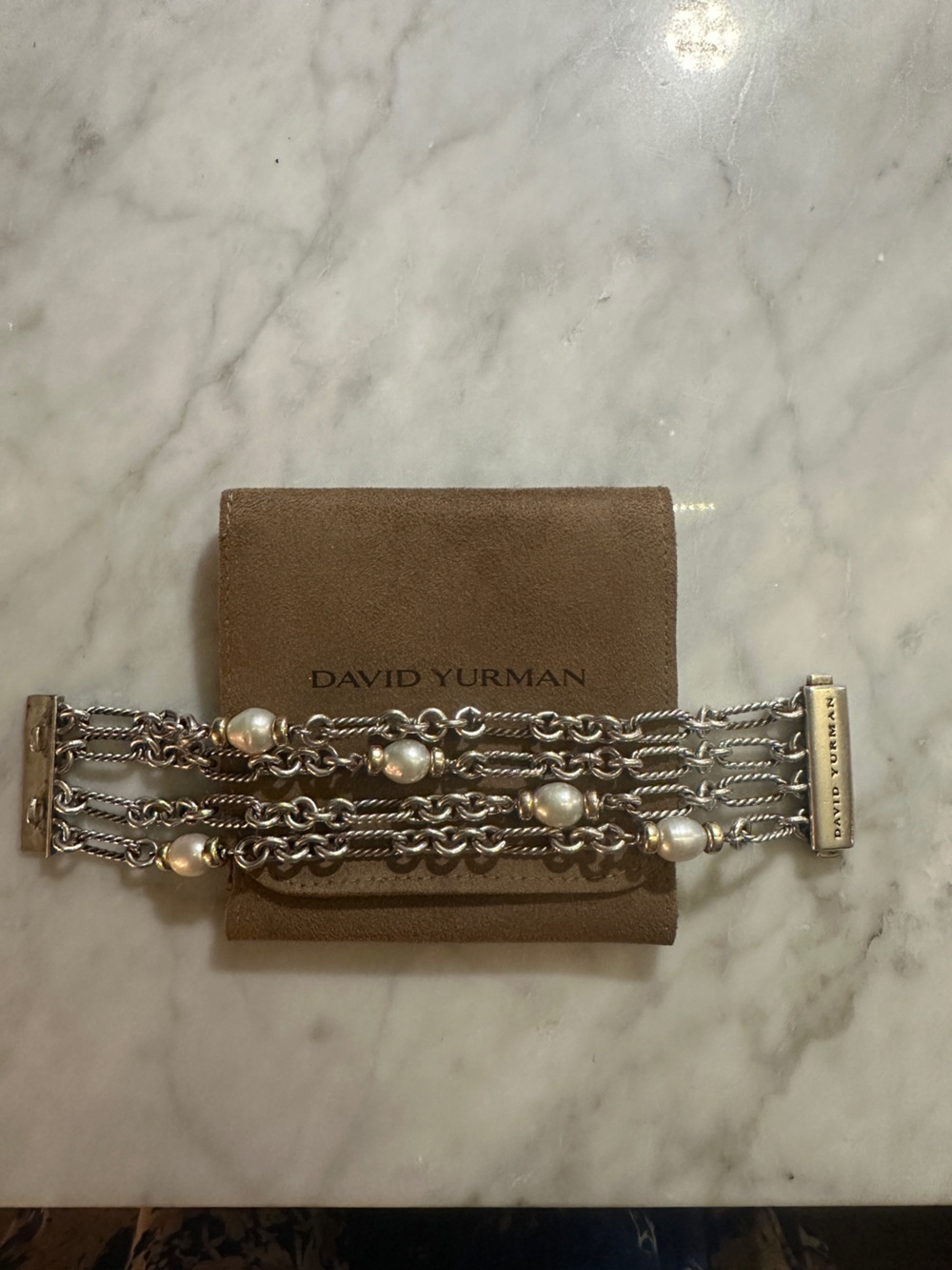 David Yurman Continuance 4 Strand Bracelet